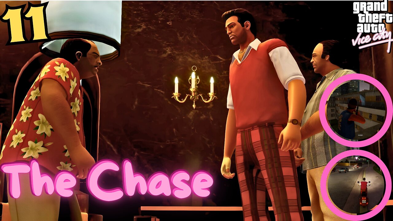 The Chase | MISSION - 11 | GTA: Vice City – Definitive edition