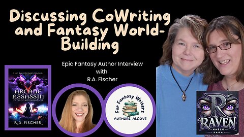 Discussing Co-Writing, Fantasy World-Building, and Trad Publishing with AnnMarie Knorr Fischer!!