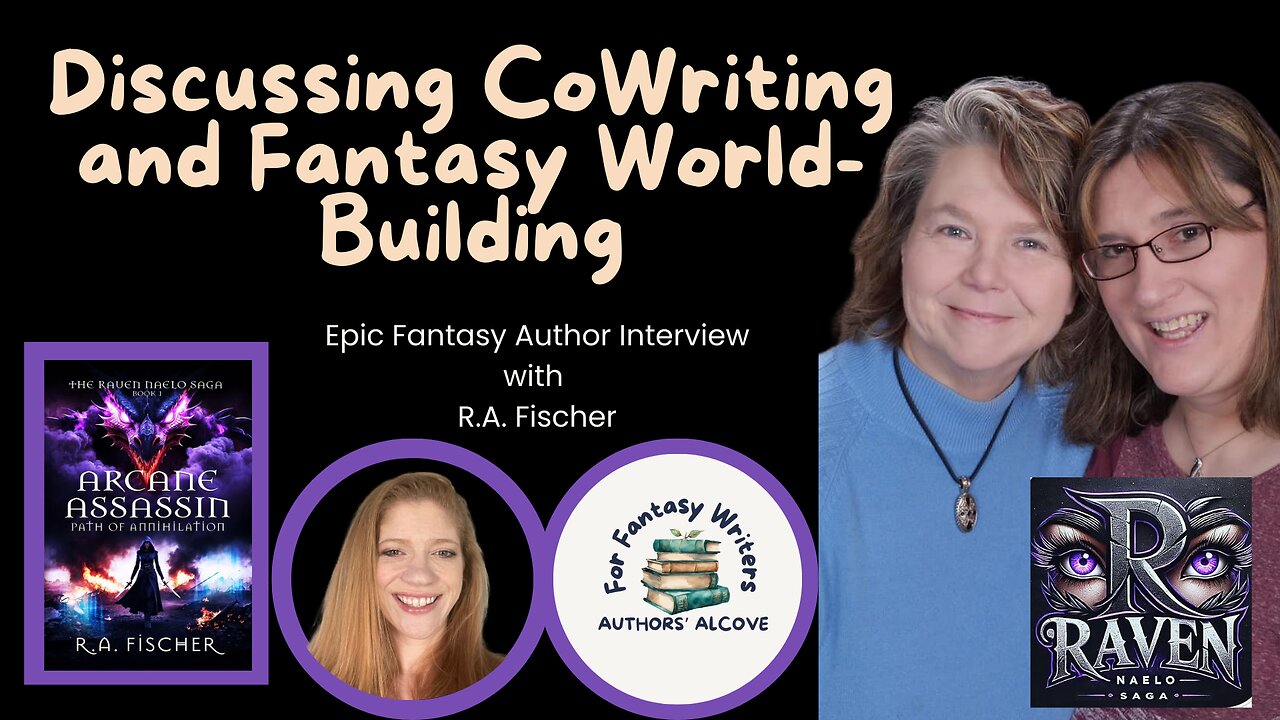 Discussing Co-Writing, Fantasy World-Building, and Trad Publishing with AnnMarie Knorr Fischer!!