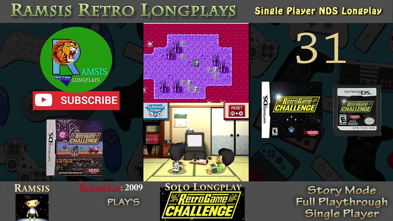 Retro Game Challenge | Nintendo DS Game | 2009 | Guadia Quest | Episode #31 | Retroplay