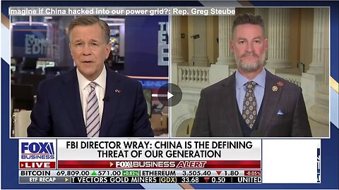 "Rep. Greg Steube Theorizes Potential Chinese Cyber-Attack on US Power Grid"