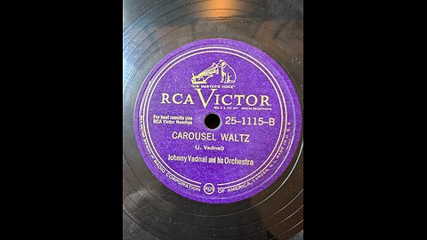 RCA Victor 25-1115B Carousel Waltz