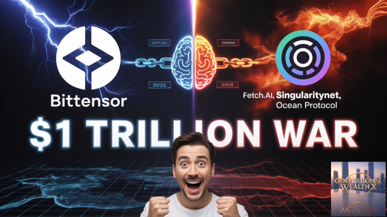AI Blockchain WAR: Who Will Win the $1 Trillion Battle in 2025? | Bittensor TAO vs ASI Alliance