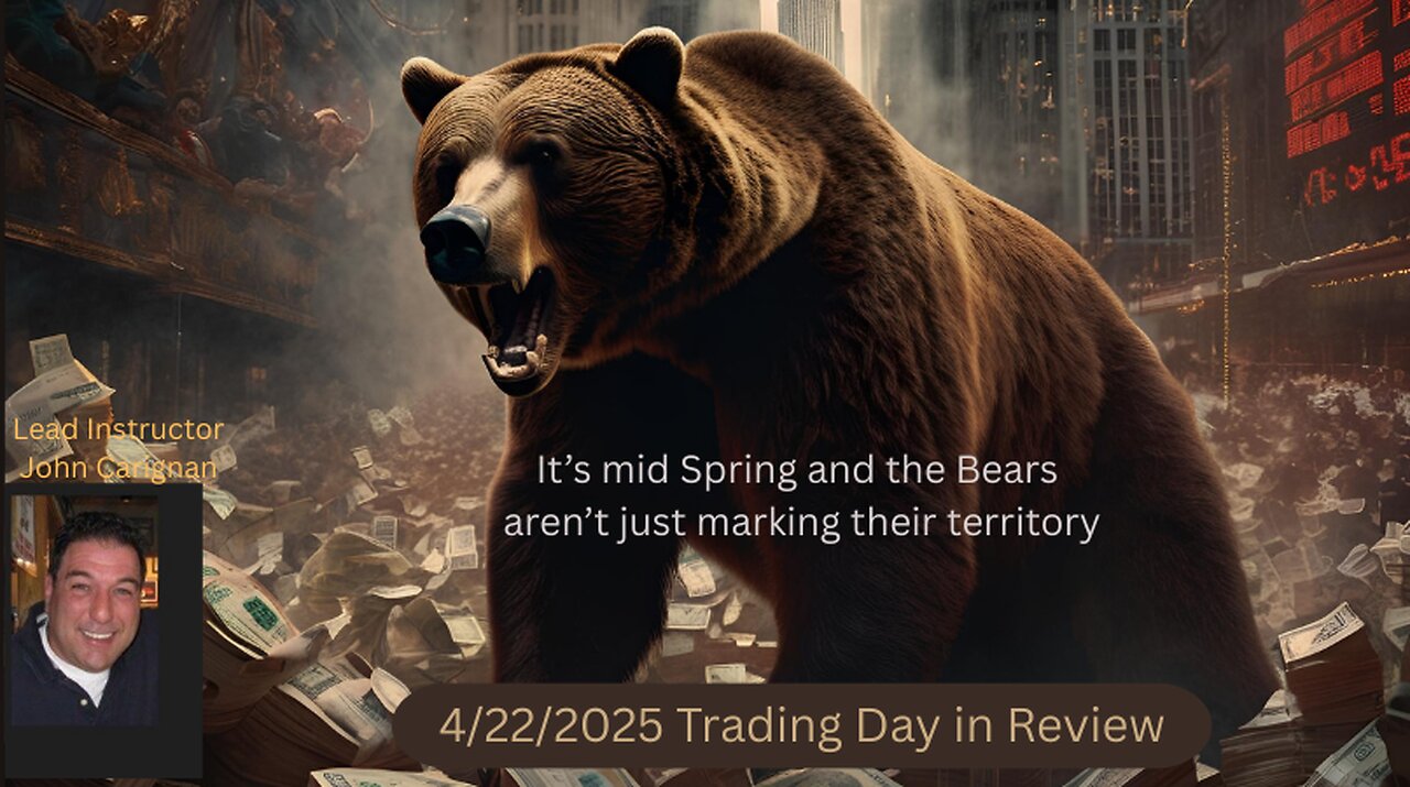 April 22nd, 2025 BYOB Trading Day in Review. AKA Wrap Up. For educational purposes only.