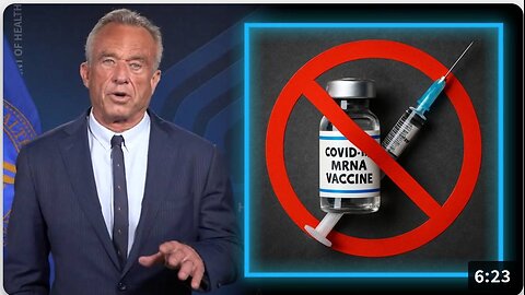 MUST-SEE VIDEO: RFK Jr. Bans All New mRNA “Vaccines”