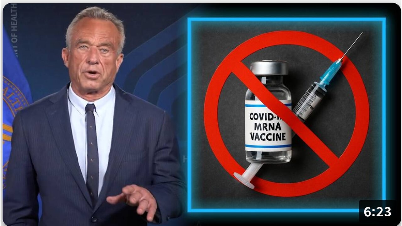 MUST-SEE VIDEO: RFK Jr. Bans All New mRNA “Vaccines”