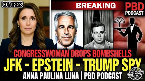 Trump's Butler A SPY? Anna Paulina Luna Drops JFK, Epstein Bombshells