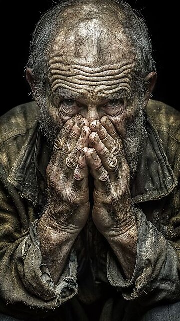 we found him inside a hole