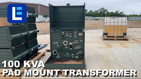 Pad Mount Transformer - 34500Y/19920 Grounded Wye Primary, 240/120V Secondary - Larson Electronics
