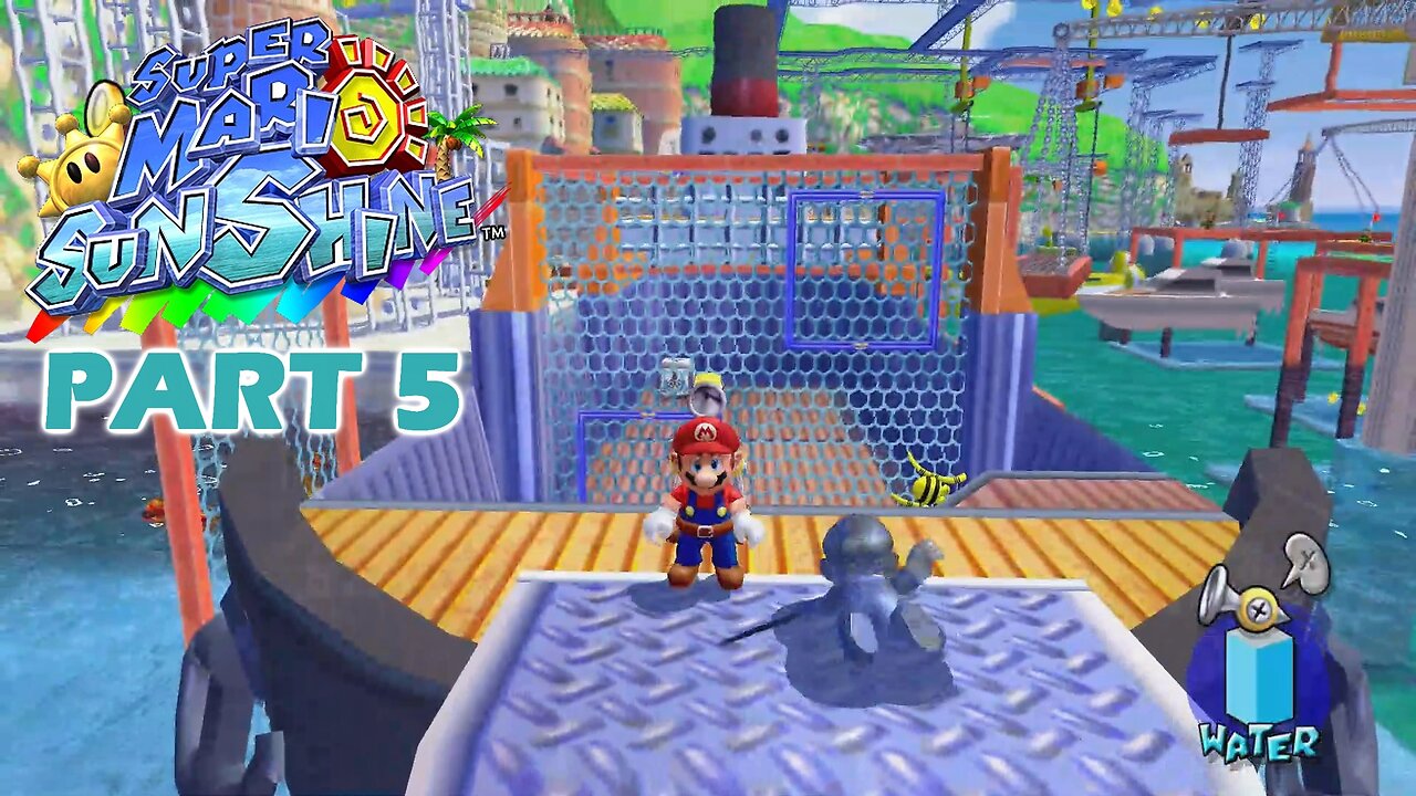 Super Mario Sunshine (Switch) Part 5 ~ Thank You, Duck Floaty Guy.