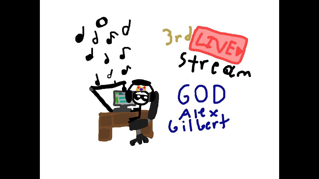 GOD Alex Gilbert - 3rd LIVE Stream EVER! Making some beats yo!