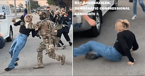 Kat Abughazaleh Indicted for Blocking ICE Van on Sept 26. ICE threw her to the ground. FAFO!