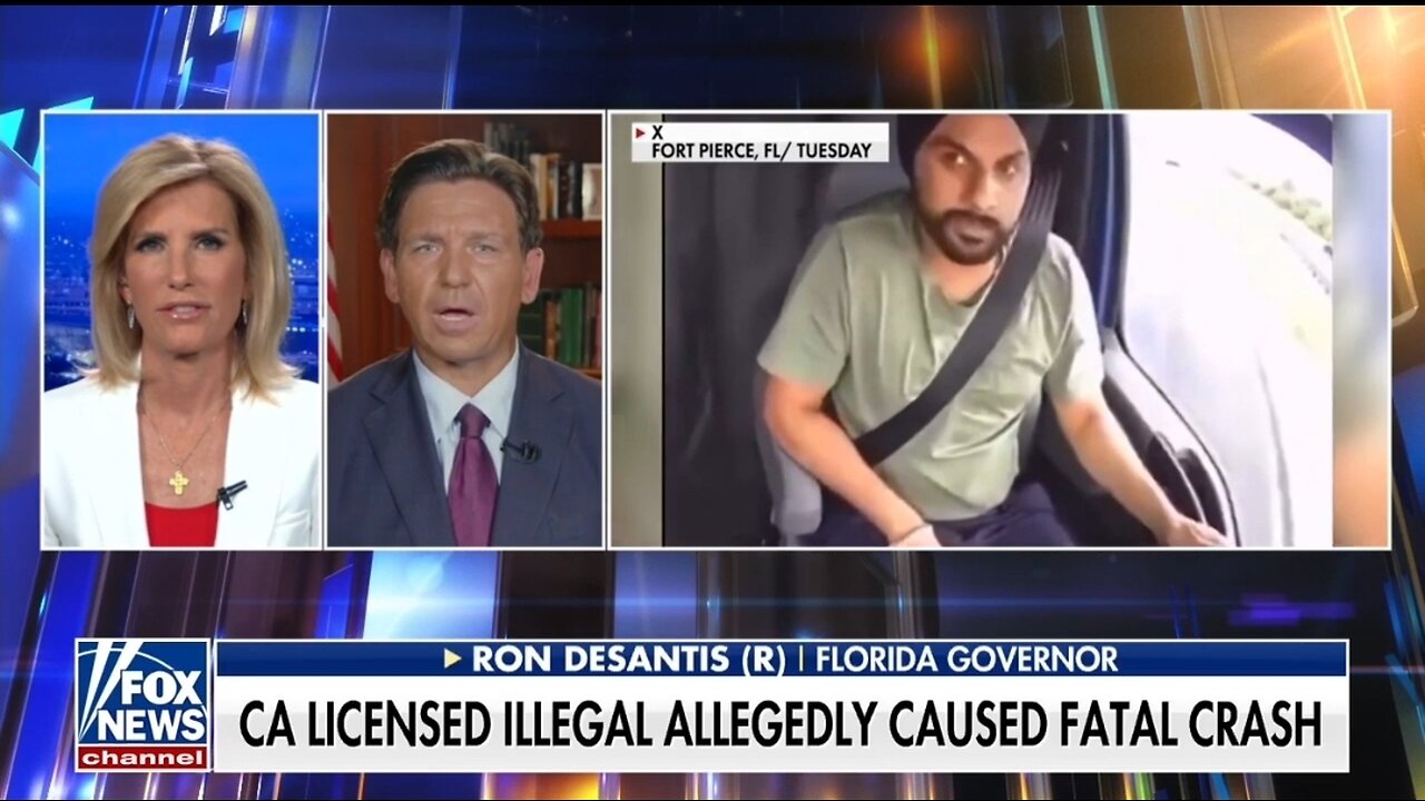 Gov DeSantis: Illegal Aliens Shouldn't Have Driver's Licenses