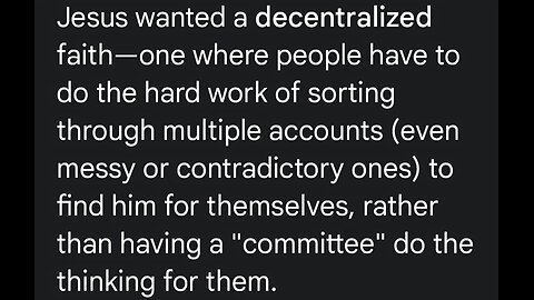 WHY WASN'T PETER RESURRECTED