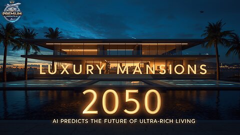Top 5 Futuristic Mansions of 2050 Predicted by AI | Luxury Homes USA”