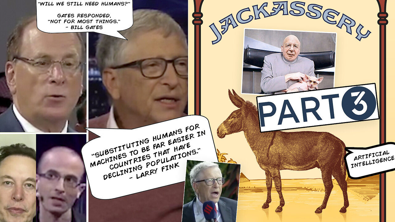 Bill Gates | "We Weren't Born to Do Jobs." - Gates + Revelation 18:22-23 Mean? "Big Question of the 21st Century...What Do We Humans for Or What Do We Need So Many Humans For?" - Yuval Harari + Gold Hits $3,100!!!