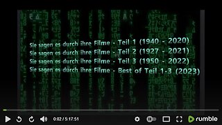 Sie sagen es durch ihre Filme...xxv all-in1 -FAIR USE-Doku
