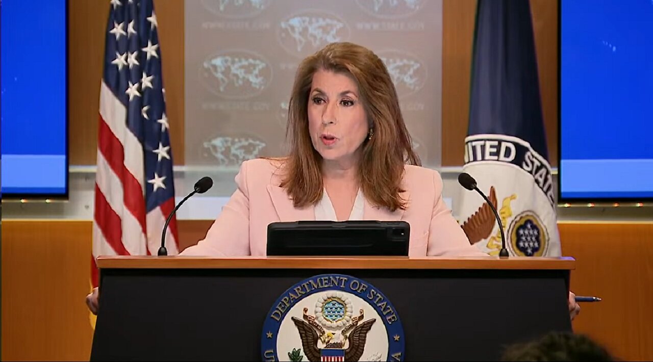 State Department briefing from Spokesperson Tammy Bruce