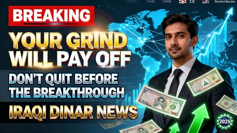 Your Grind Will Pay Off — Don’t Quit Before the Breakthrough Iraqi Dinar News💥 Iraqi Dinar News