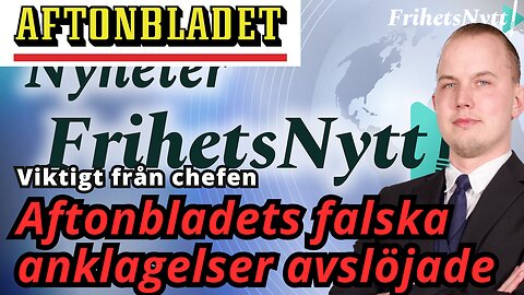 Viktigt från chefen: Aftonbladets Frida Park attackerar – vi svarar!
