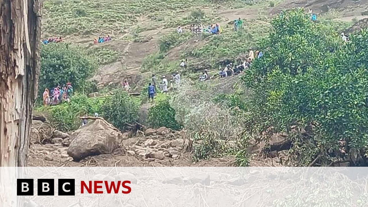 Sudan landslide kills hundreds, UN says | BBC News