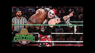 Pagano _ Psycho Clown vs. Kofi Kingston _ Grayson Waller_ Worlds Collide 2025 highlights