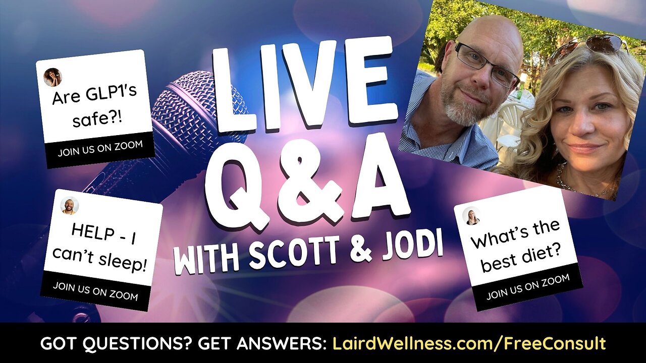 LIVE ZOOM Q&A with Scott and Jodi