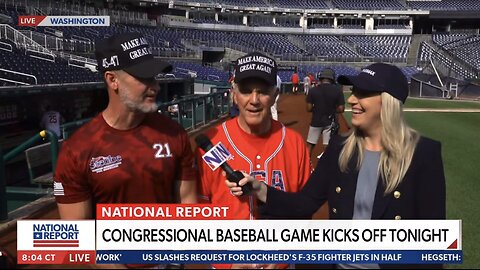 Joining National Report to Discuss Congressional Baseball Game