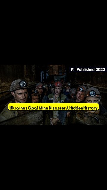 Ukraine's Opal Mine Disaster: A Hidden History #Ukraine #Mining #Disaster