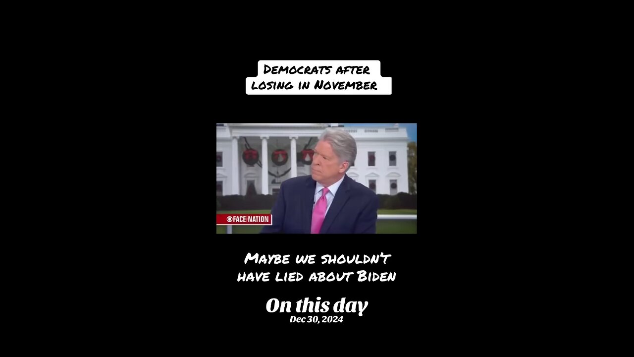 Maybe we shouldn’t have lied…