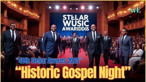40th Stellar Gospel Music Awards 2025 Live in Tampa – Full Celebration