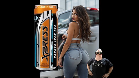 XPRESS Peach Harder Iced Tea