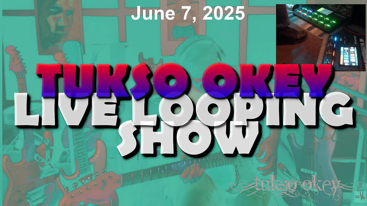 Tukso Okey Live Looping Show - Saturday, June 7, 2025