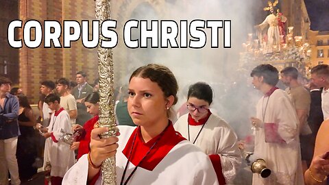 Corpus Christi in Malaga 🇪🇸 Traditional Celebration in Southern Spain [4K]