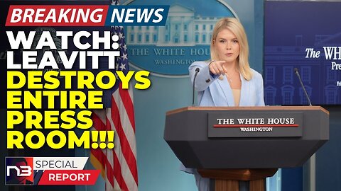 🚨BREAKING: Watch Trump's Press Sec DESTROY Every Reporter In The Room! The Takedowns Are BRUTAL!