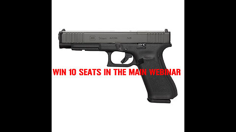 Glock 34 MOS Gen 5 9mm MINI #1 FOR 10 SEATS IN THE MAIN WEBINAR