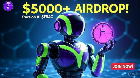 Fraction AI Airdrop: How to Earn $5000+ in Free $FRAC Tokens! 🪂💰