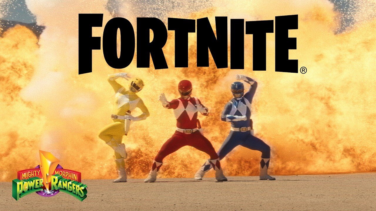 The Power Rangers Are Coming To Fortnite
