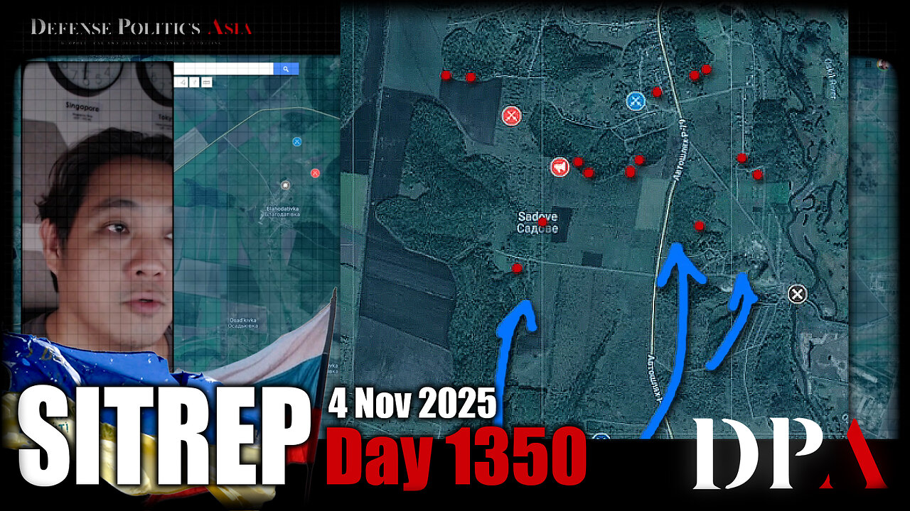 [ Ukraine SITREP ] FOCUS NOW ON POKROVSK!!! Russia pause some ops elsewhere? Laser warfare is here.