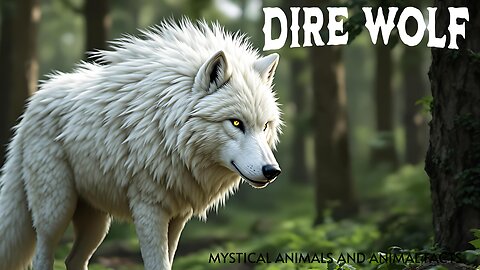 Dire Wolf – an extinct wolf species – mini-documentary