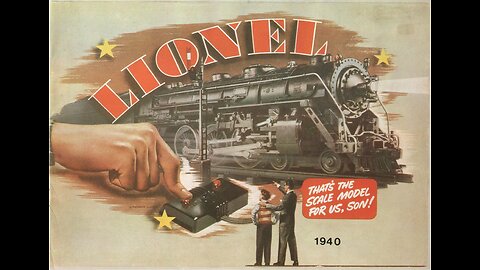 Lionel Train Catalogs 1940 1941 ASMR #LionelTrains #ModelTrains #ASMR