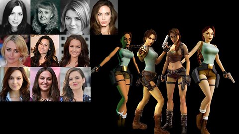 Video Game Voice Comparison- Lara Croft (Tomb Raider)