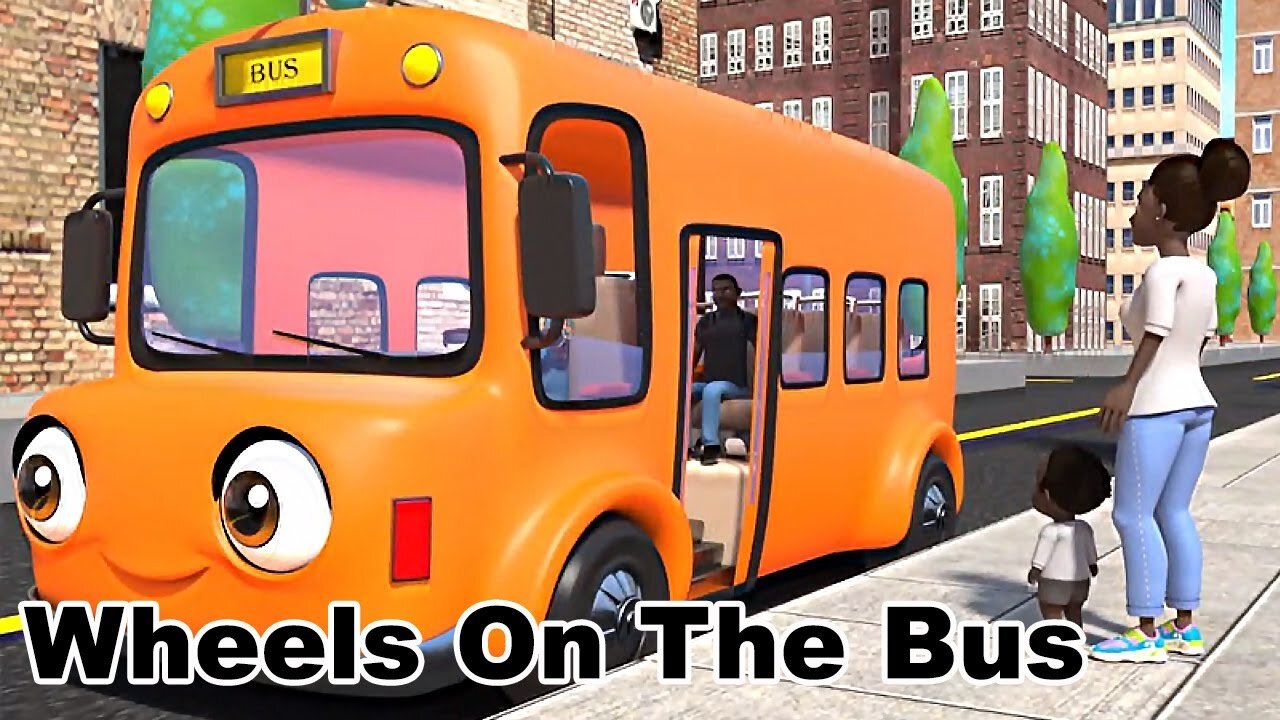 Wheels on the Bus Sing-Along | Fun Nursery Rhymes for Toddlers & Kids | Marmar and Zay