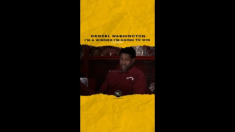 @denzelwashington.official I’m a winner, I’m going to win! #denzelwashington