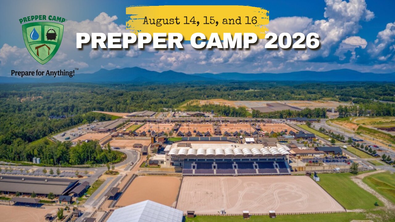 JUST FOR OUR LISTENERS!! Prepper Camp 2026 DISCOUNT!!!!