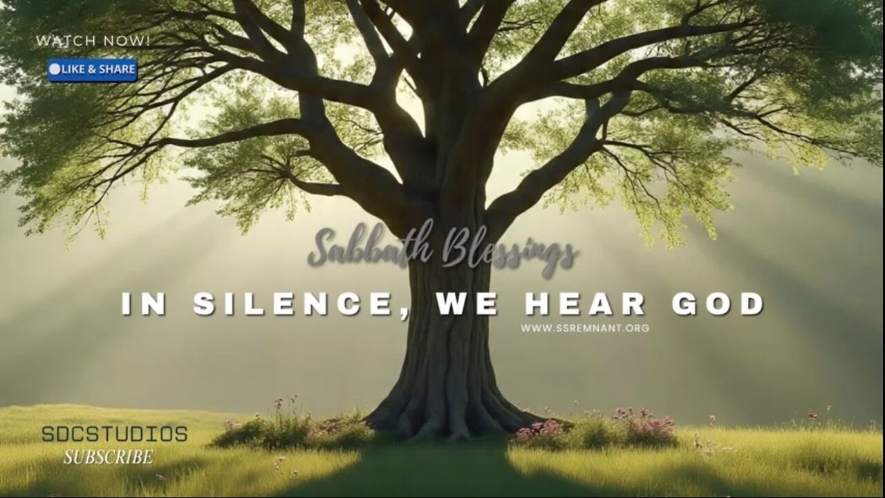 In silence, we hear God