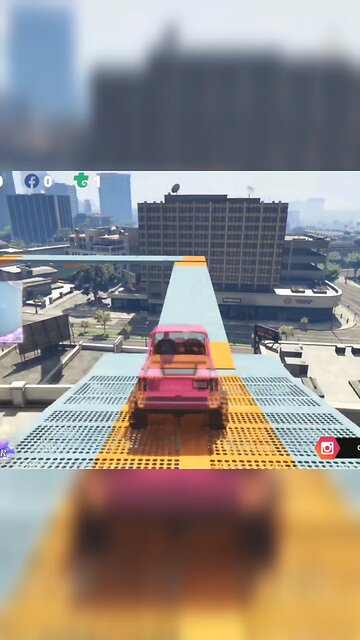GTA V PARKOUR STUNT #GTA #GTAV #GTAONLINE