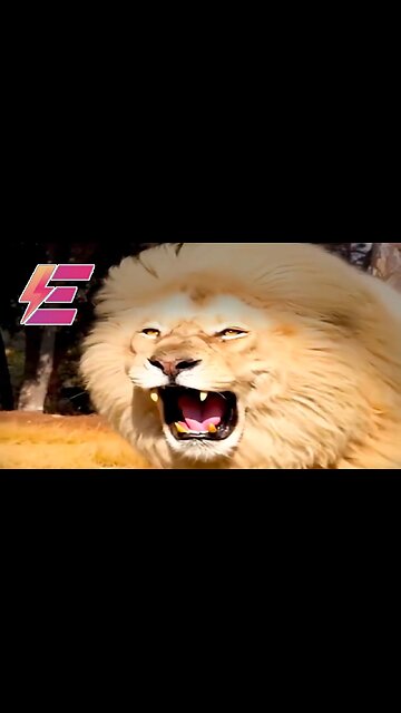 This golden lion is one of a kind