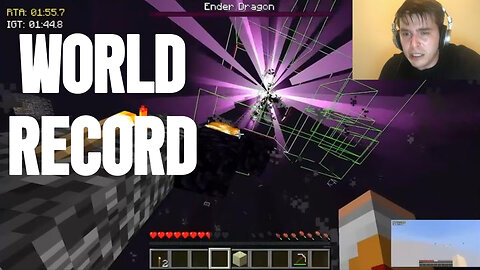 The sweatiest Minecraft speedrun!