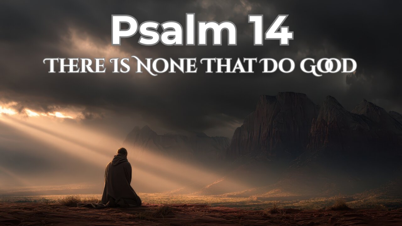 There Is None Who Does Good | Psalm 14 Lament Song | A Cry for Righteousness and Refuge